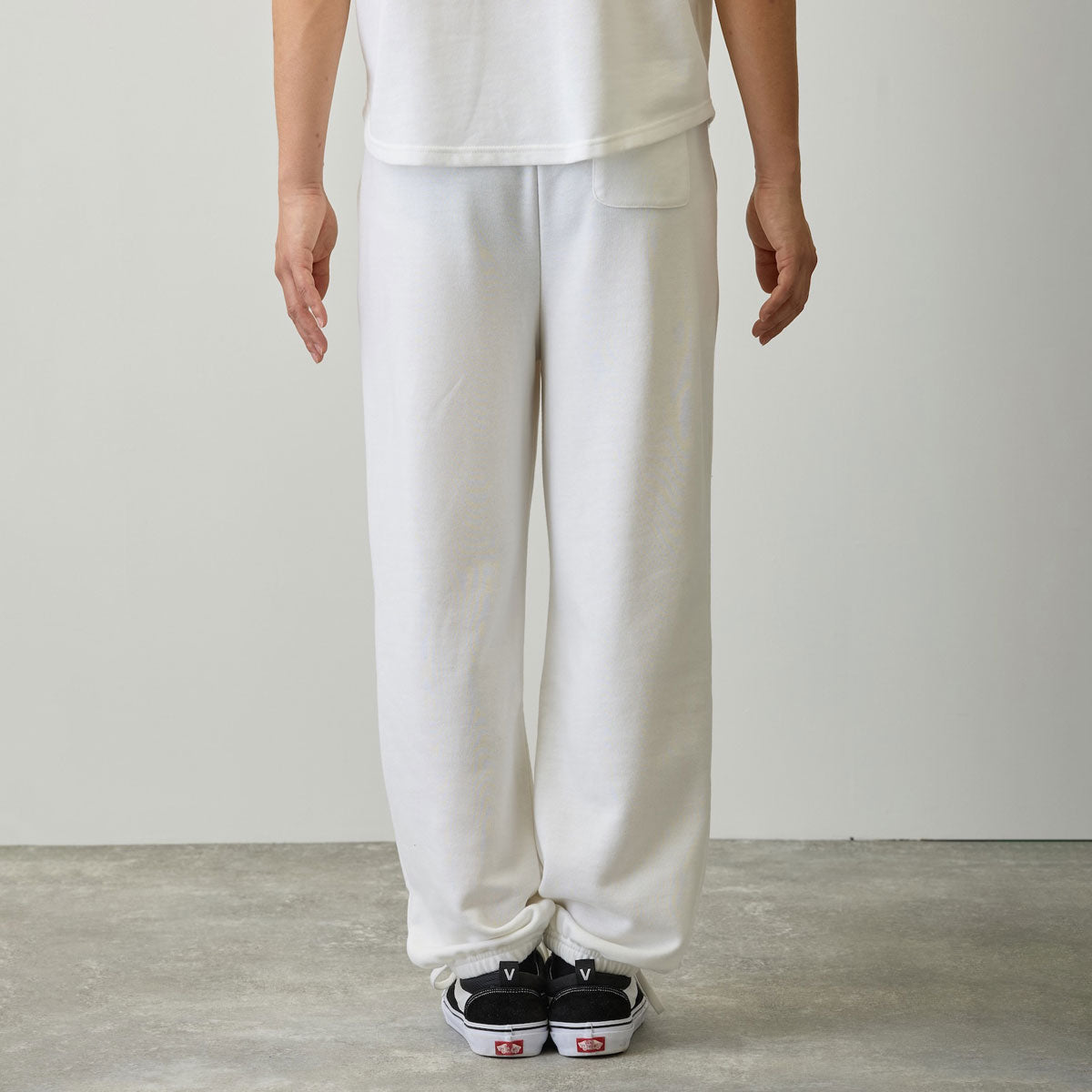 치이카와 스웨트 팬츠 (피스 / 토끼 화이트)