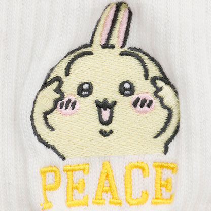 치이카와 양말 (피스 / 토끼 화이트)