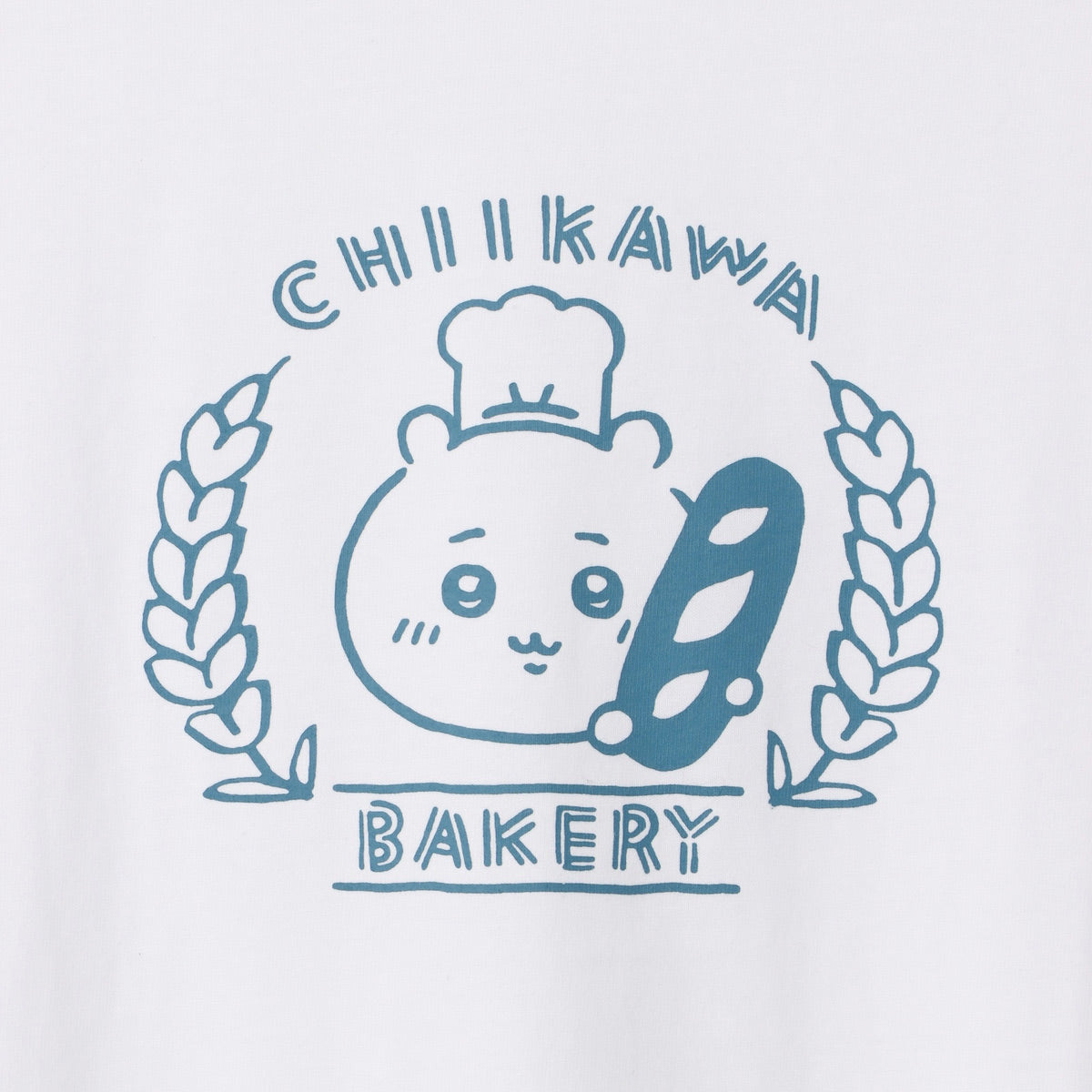 ちいかわ ちいかわベーカリー Tシャツ ロゴ ホワイト | ちいかわ