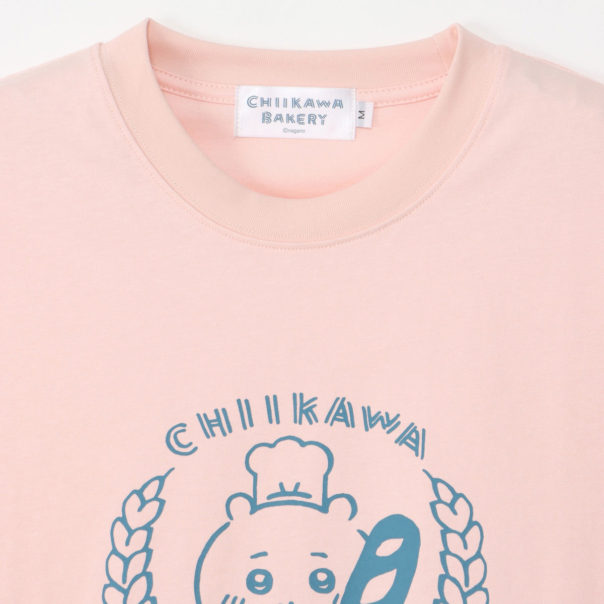 ちいかわ ちいかわベーカリー Tシャツ ロゴ ピンク | ちいかわ