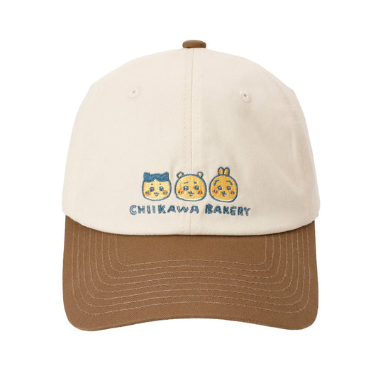 吉伊卡哇麵包店 鴨舌帽 (麵包三小隻 / 米白色)