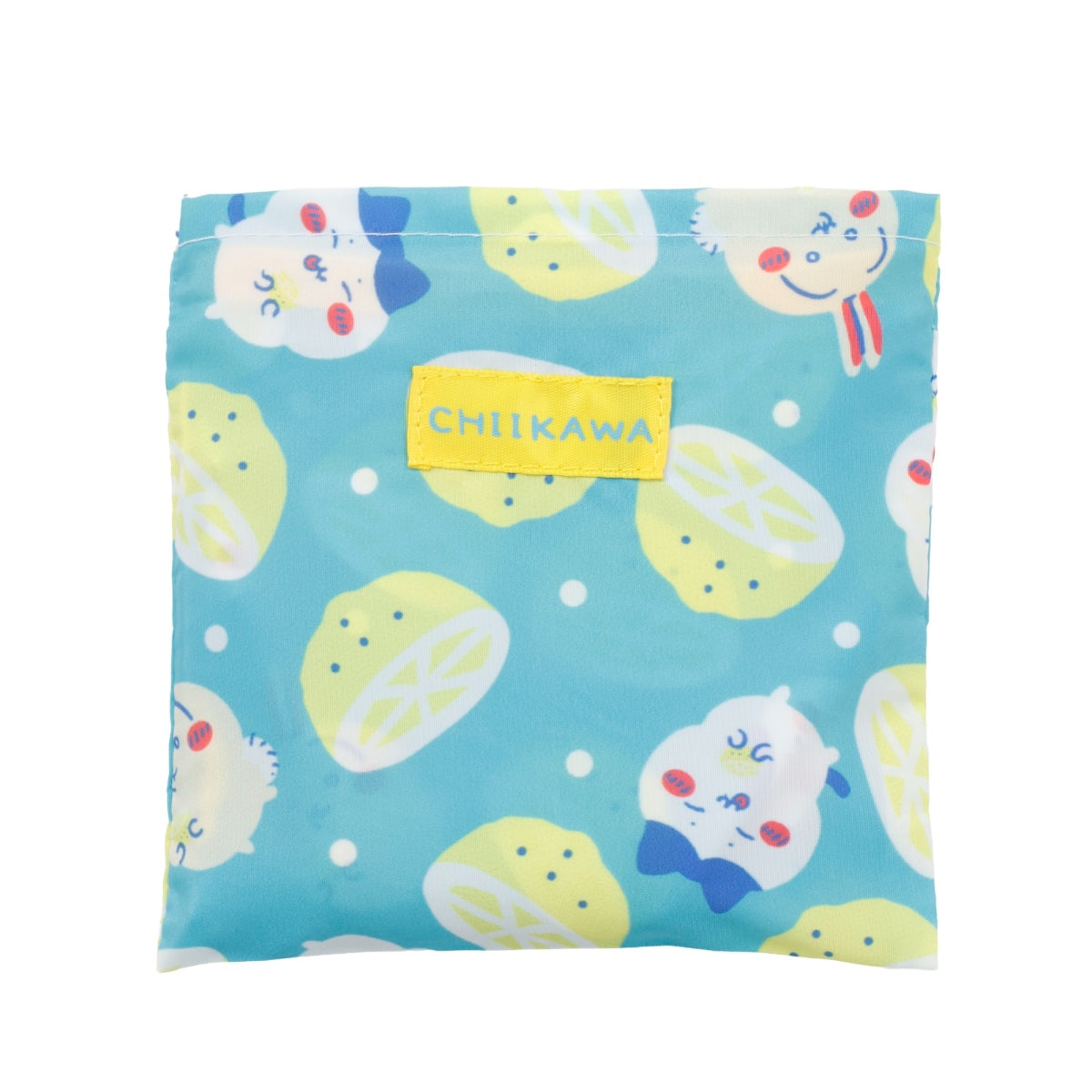 ちいかわ エコバッグ レモン ターコイズ
