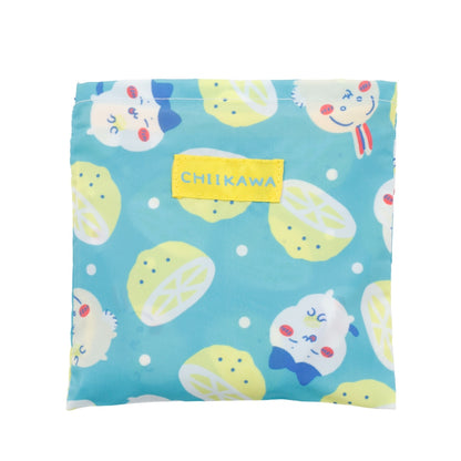 ちいかわ エコバッグ レモン ターコイズ