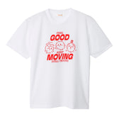 吉伊卡哇 速干T恤 MOVE (大家 / 白色)