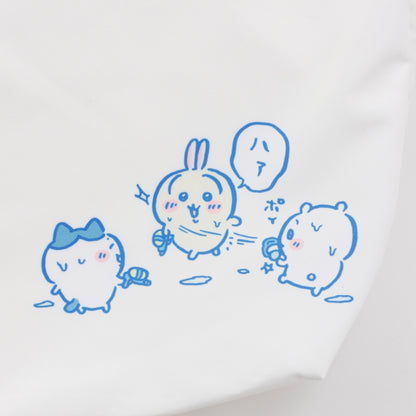 치이카와 클리어 토트백 (고글 토끼 / 화이트)