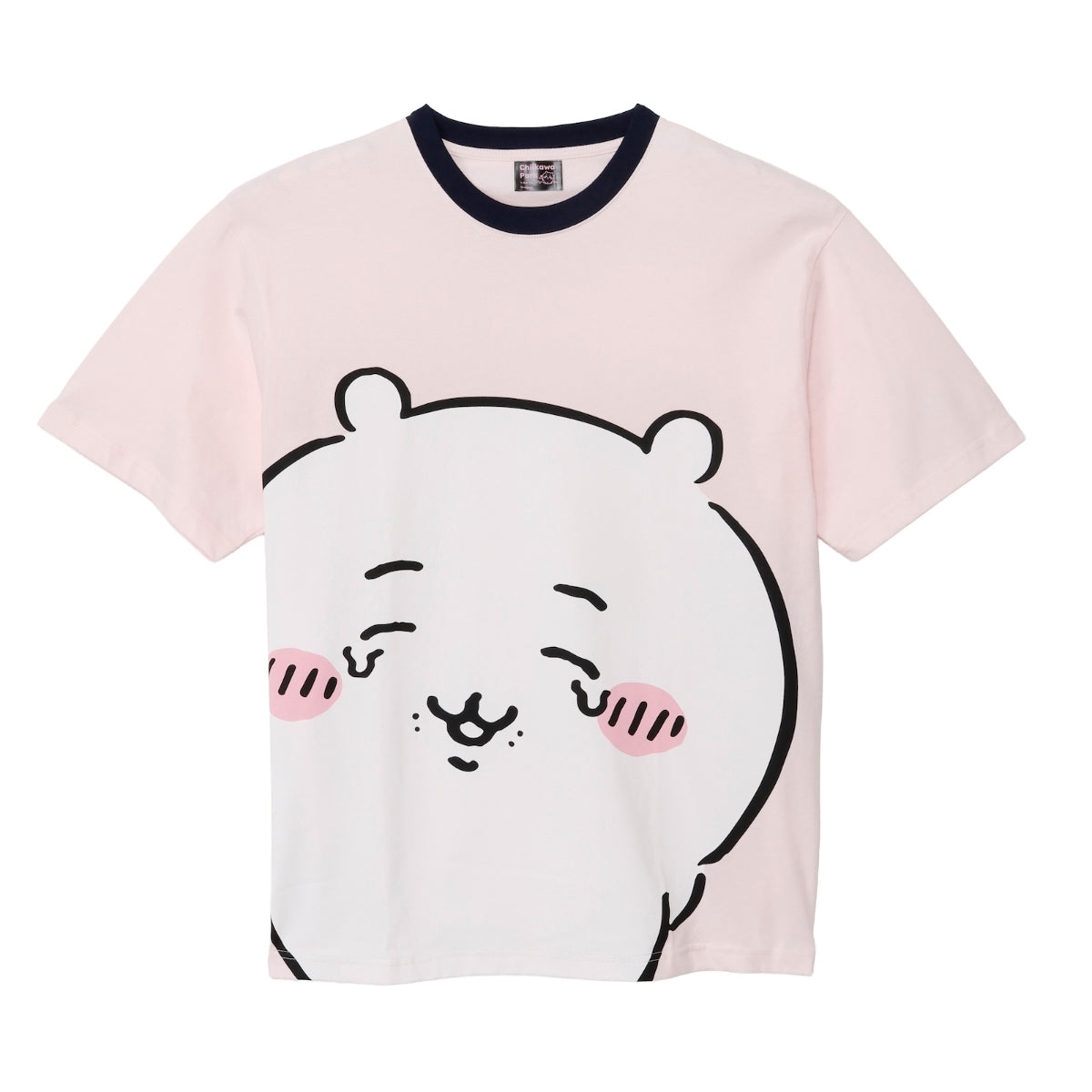 ちいかわ ちいかわパーク Tシャツ ビッグキャラクター ちいかわ ピンク
