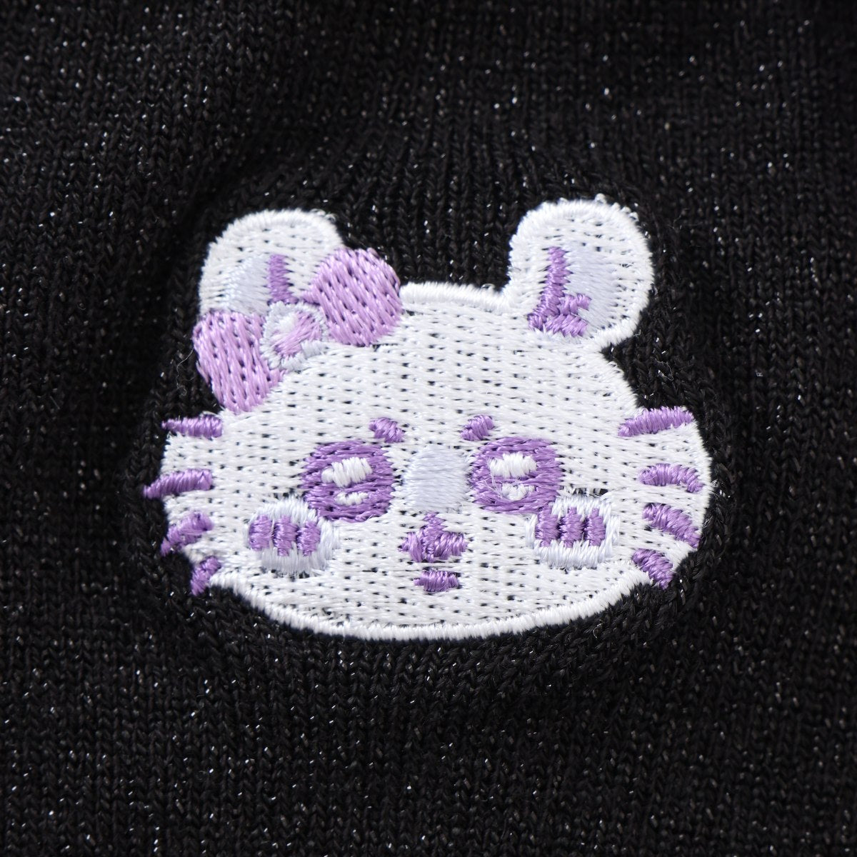Chiikawa Magical Chiikawa Socks Momonga Black 22-24cm