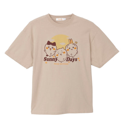 ちいかわ Tシャツ Sunny Days サンドベージュ