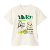 ちいかわ キッズTシャツ メロン クリーム 130