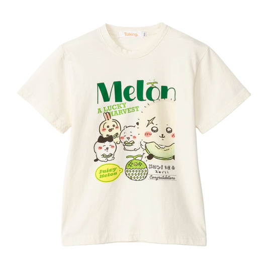 ちいかわ キッズTシャツ メロン クリーム 130