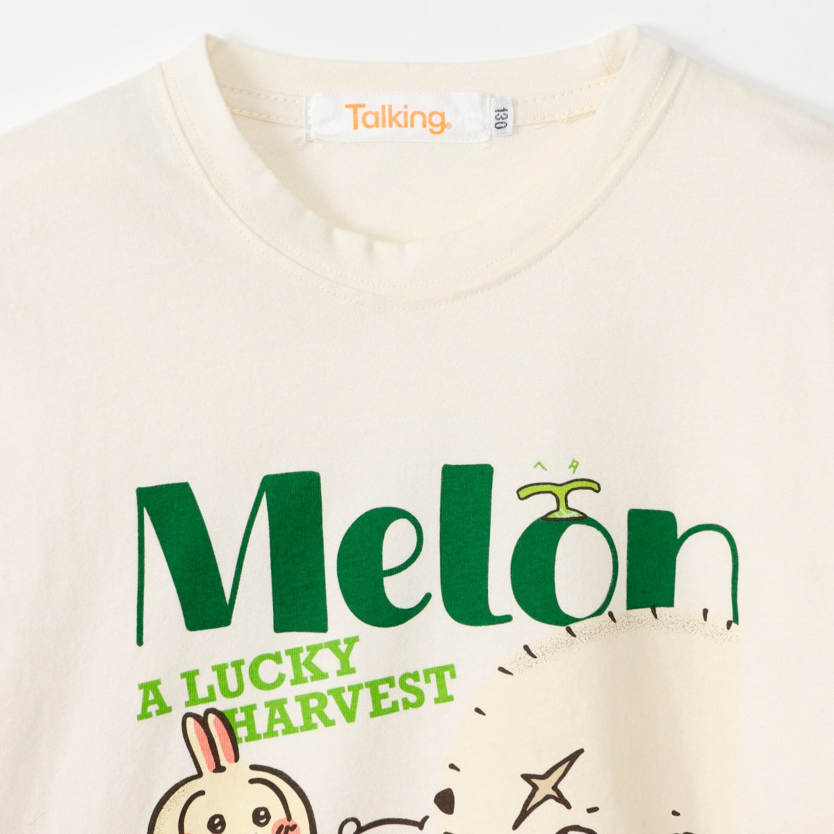 ちいかわ キッズTシャツ メロン クリーム 130 | ちいかわマーケット