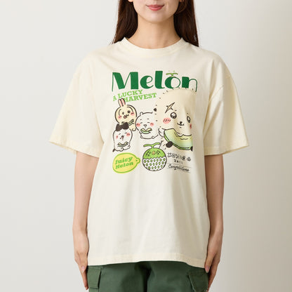 ちいかわ Tシャツ メロン クリーム