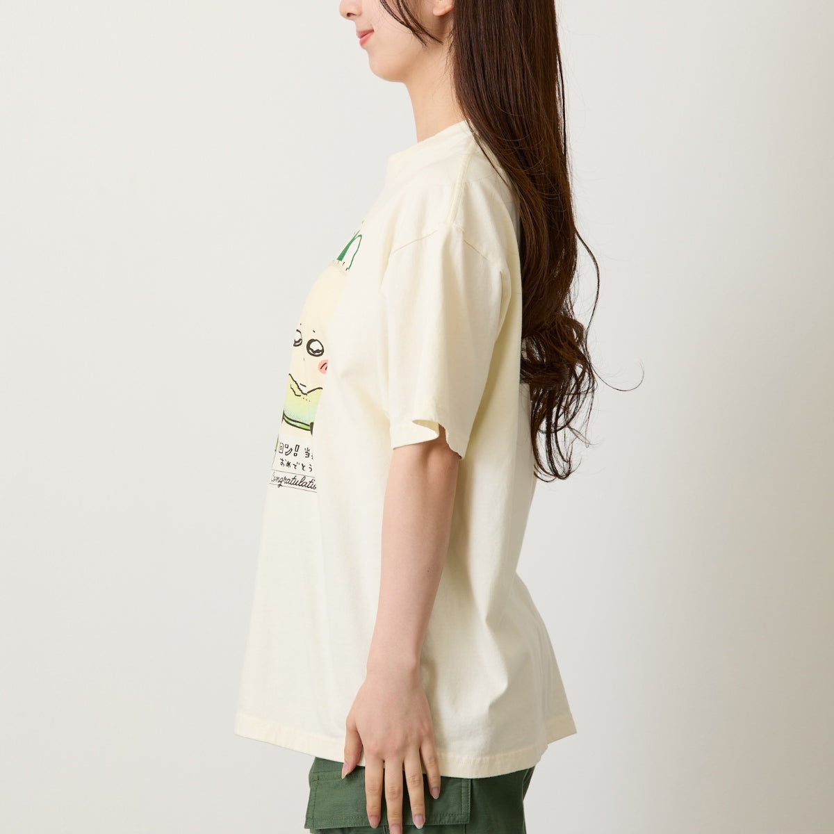ちいかわ Tシャツ メロン クリーム