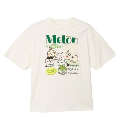 ちいかわ Tシャツ メロン クリーム