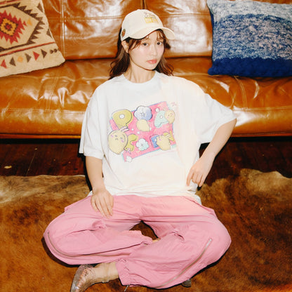 ちいかわ Tシャツ POPCORN オフ