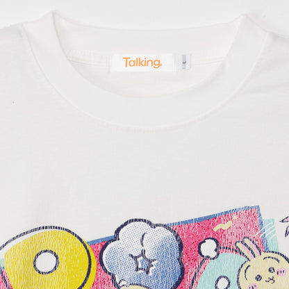 ちいかわ Tシャツ POPCORN オフ