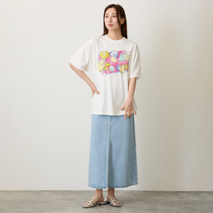 ちいかわ Tシャツ POPCORN オフ