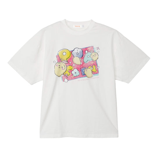 ちいかわ Tシャツ POPCORN オフ