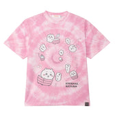 ちいかわ Tシャツ タイダイ ループ ピンク