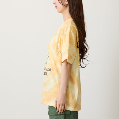 ちいかわ Tシャツ タイダイ 天使の輪 イエロー