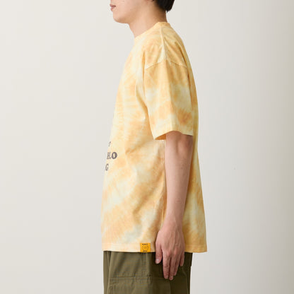 ちいかわ Tシャツ タイダイ 天使の輪 イエロー