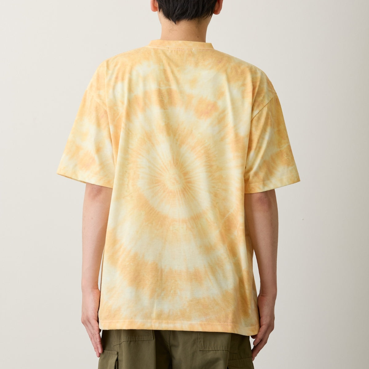 ちいかわ Tシャツ タイダイ 天使の輪 イエロー