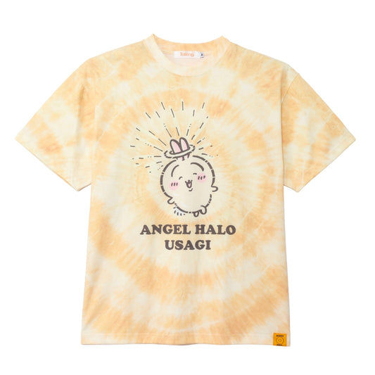 ちいかわ Tシャツ タイダイ 天使の輪 イエロー