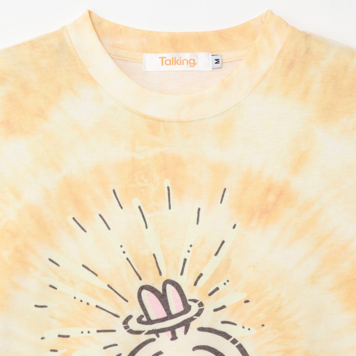 ちいかわ Tシャツ タイダイ 天使の輪 イエロー
