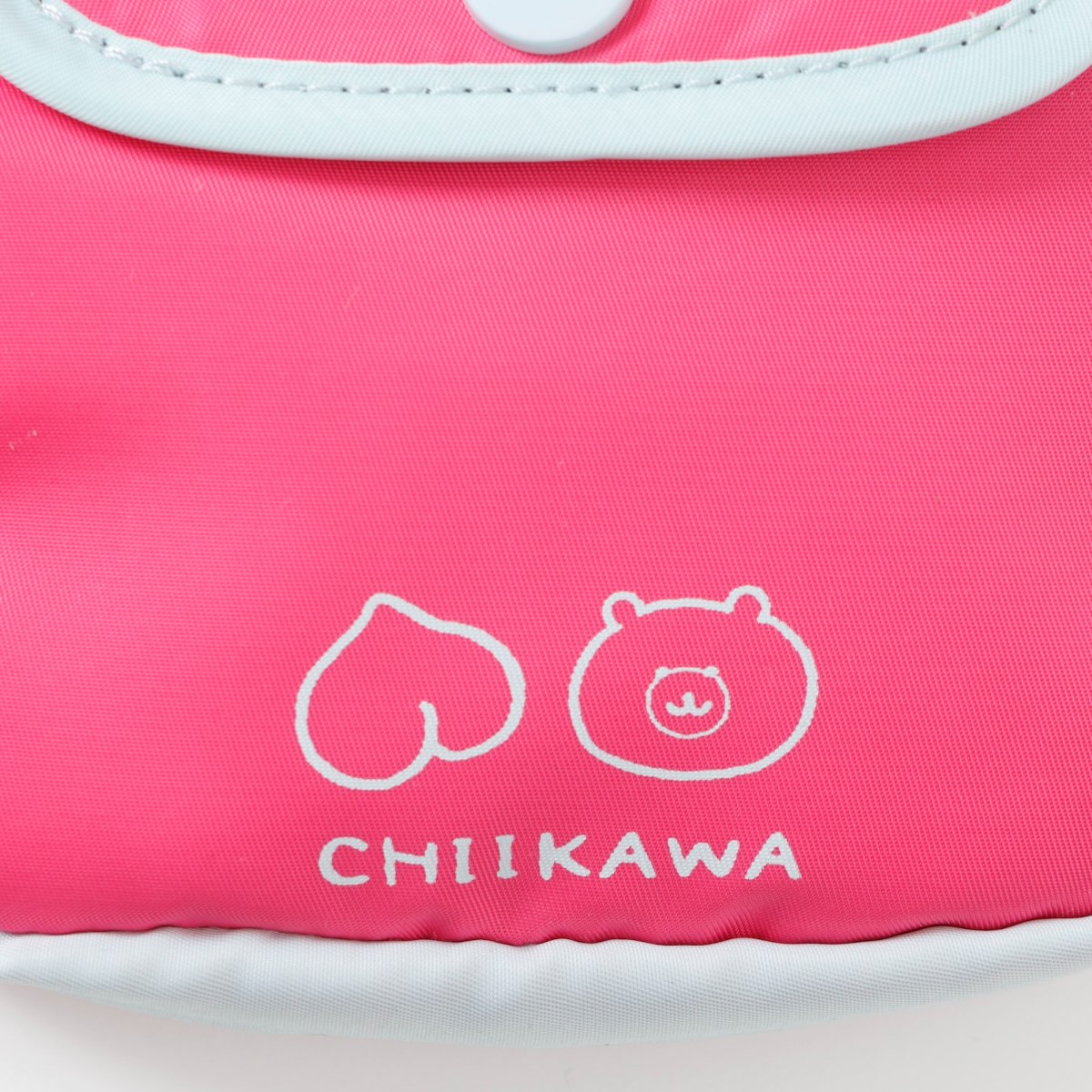 ちいかわ ぷっくりアップリケポーチ ちいかわ＆モモンガ ピンク | ちい