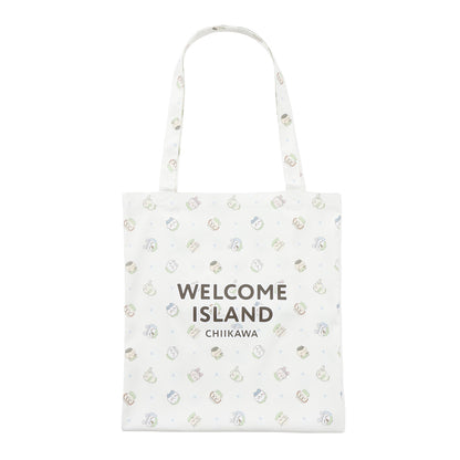 Chiikawa Movie "Chiikawa" Tote Bag All-over Pattern (Off-White)
