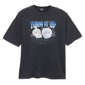 ちいかわ Tシャツ TURN IT UP スミ