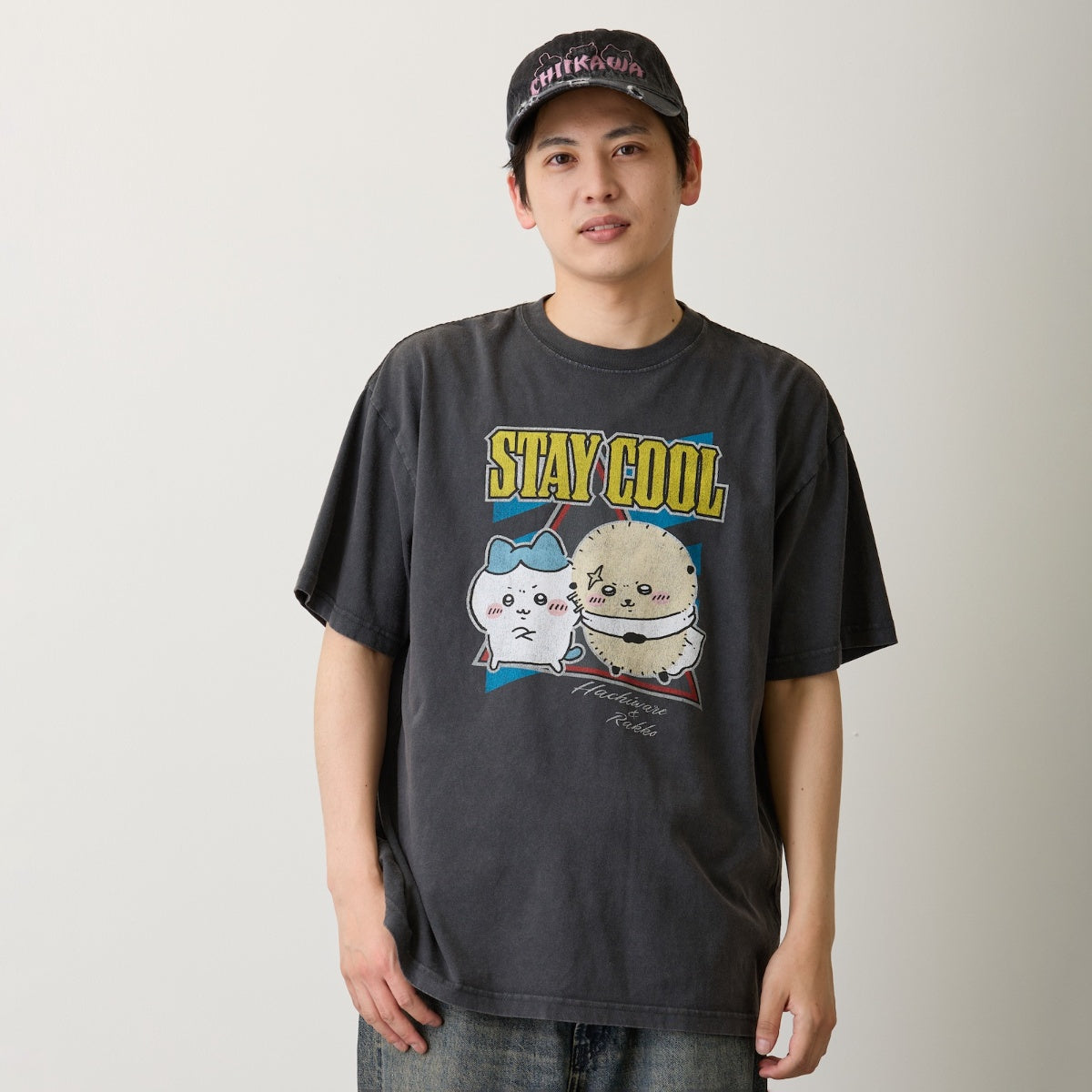 ちいかわ Tシャツ STAY COOL スミ
