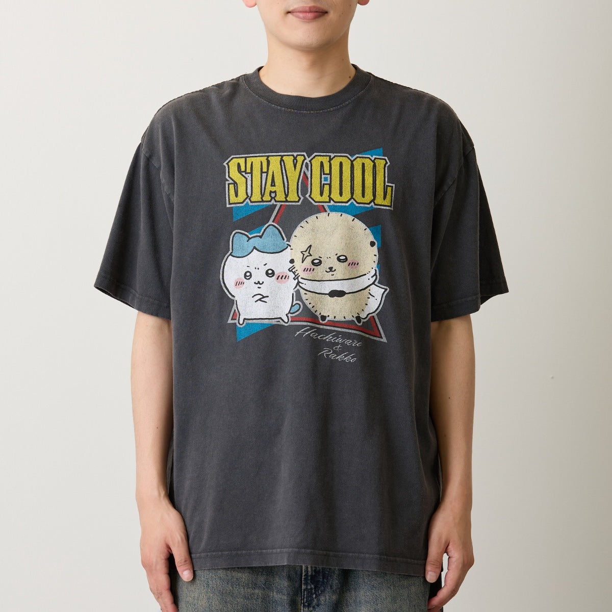 ちいかわ Tシャツ STAY COOL スミ