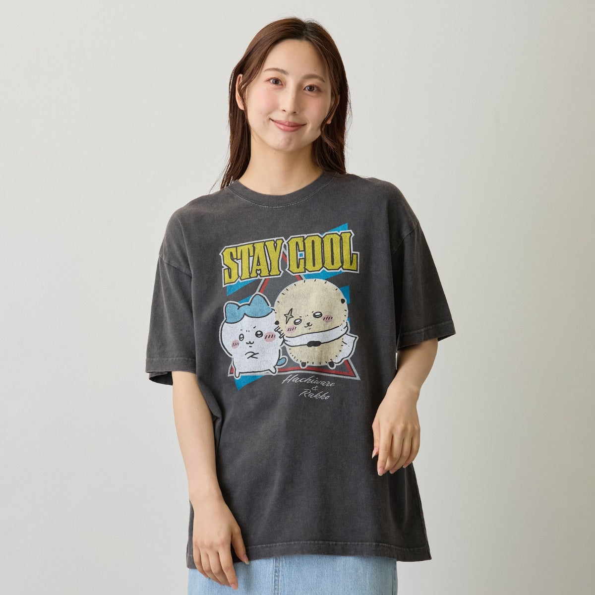ちいかわ Tシャツ STAY COOL スミ