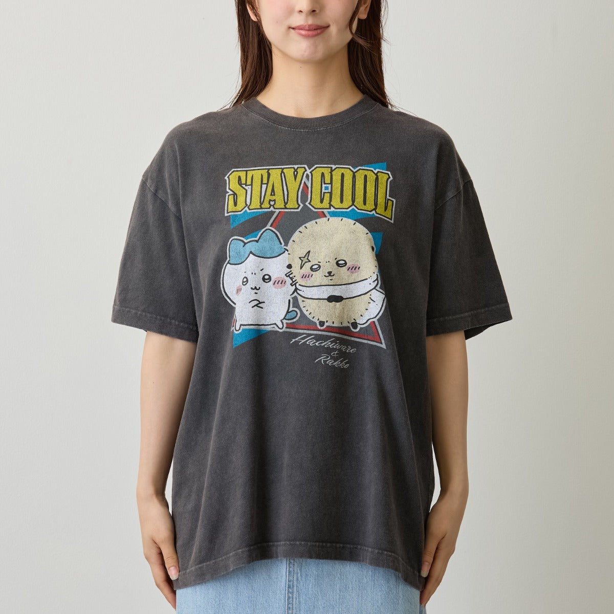 ちいかわ Tシャツ STAY COOL スミ | ちいかわマーケット 公式グッズ