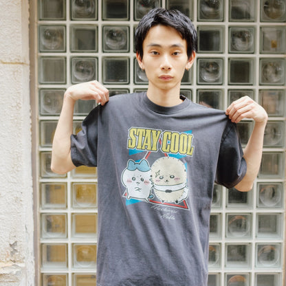 ちいかわ Tシャツ STAY COOL スミ