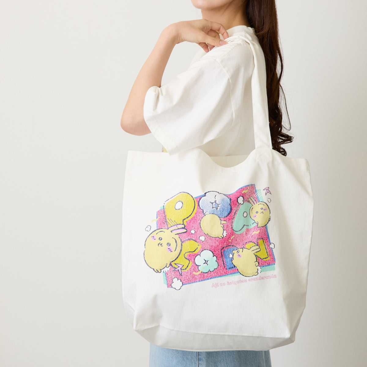 ちいかわ トートバッグ POPCORN オフ
