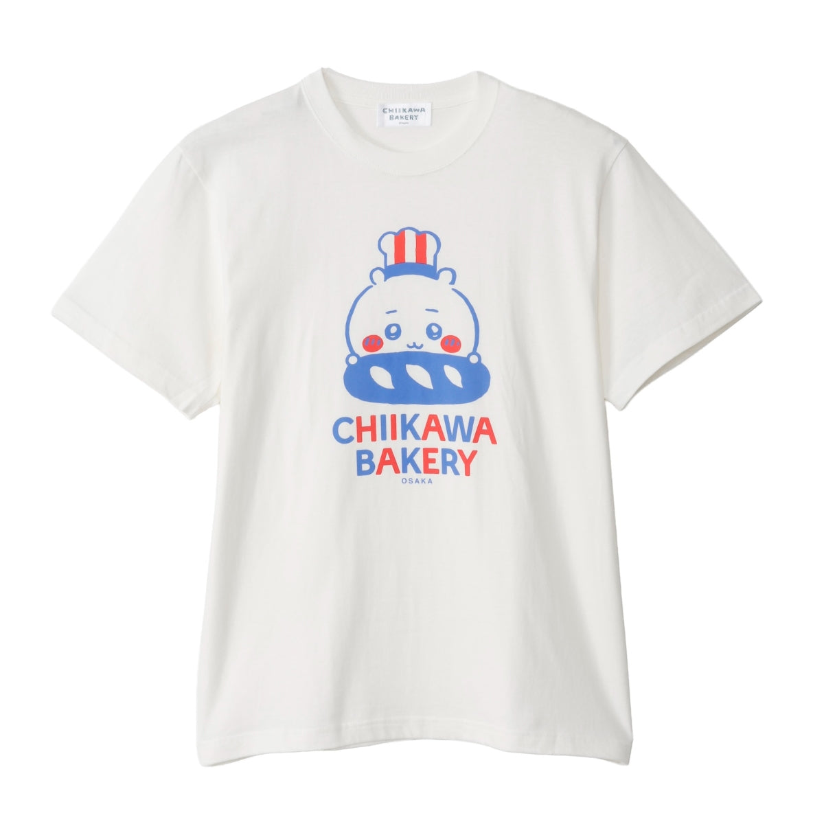 ちいかわ ちいかわベーカリー Tシャツ 大阪限定 ちいかわ ホワイト