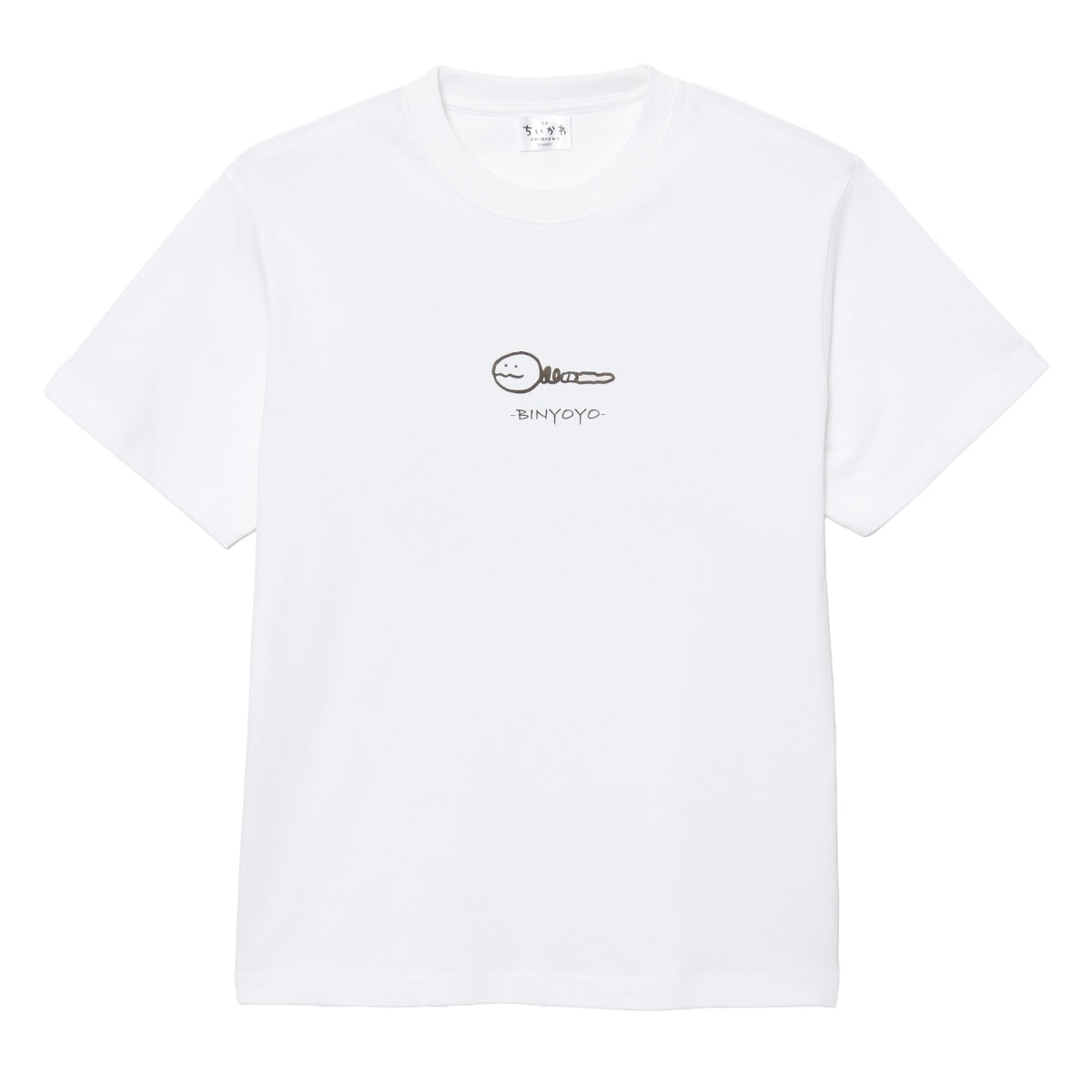 ちいかわ 映画ちいかわ Tシャツ びんよよ ホワイト