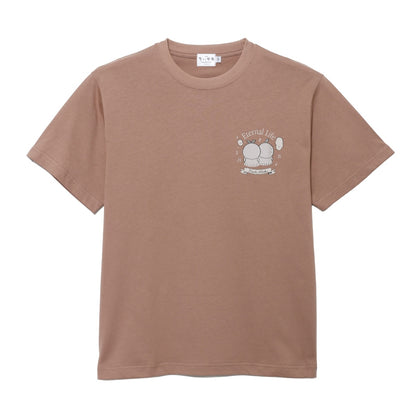 ちいかわ 映画ちいかわ Tシャツ 永遠のいのち チャコール