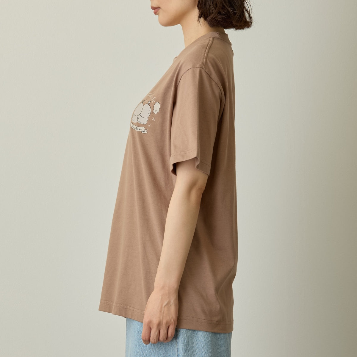 ちいかわ 映画ちいかわ Tシャツ 永遠のいのち チャコール