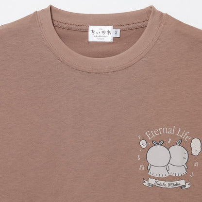 ちいかわ 映画ちいかわ Tシャツ 永遠のいのち チャコール