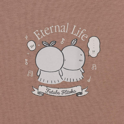 ちいかわ 映画ちいかわ Tシャツ 永遠のいのち チャコール