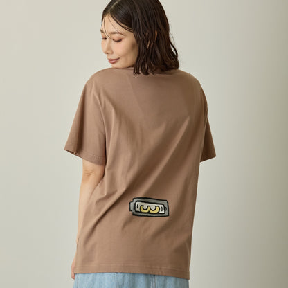 ちいかわ 映画ちいかわ Tシャツ 永遠のいのち チャコール