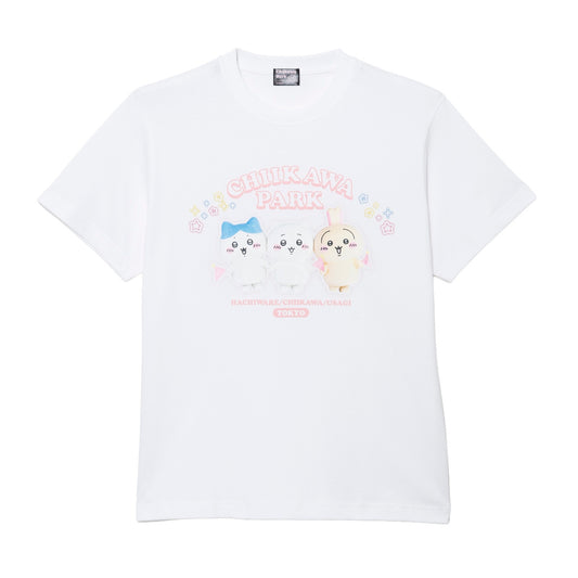 ちいかわ ちいかわパーク Tシャツ スペシャルフォト ホワイト
