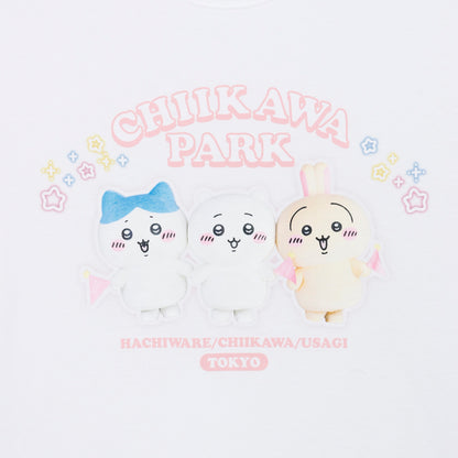ちいかわ ちいかわパーク Tシャツ スペシャルフォト ホワイト