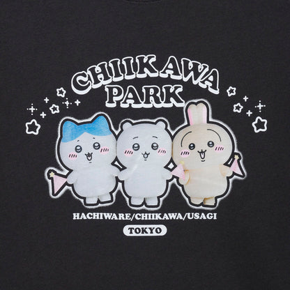 치이카와 치이카와 파크 T셔츠 스페셜 포토 스미/차콜