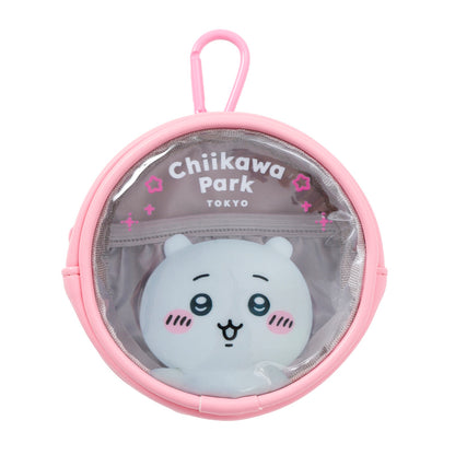 ちいかわ ちいかわパーク カラビナ付きポーチ スペシャルフォト ちいかわ ピンク