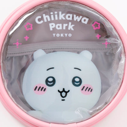 ちいかわ ちいかわパーク カラビナ付きポーチ スペシャルフォト ちいかわ ピンク