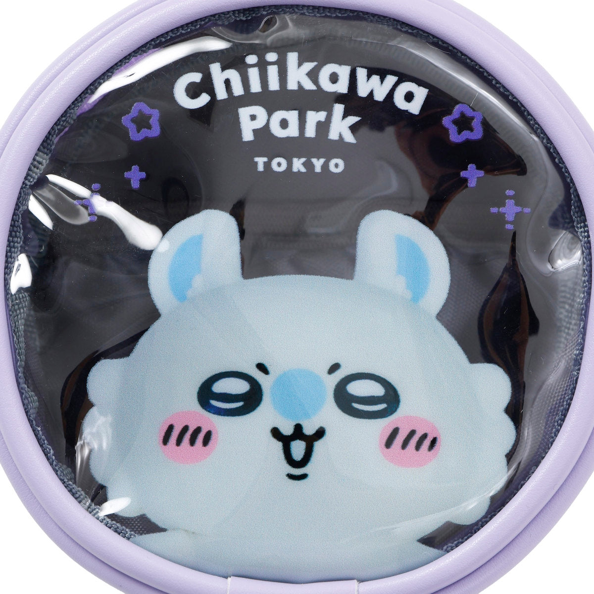 ちいかわ ちいかわパーク カラビナ付きポーチ スペシャルフォト モモンガ パープル